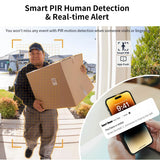 Smart Video Doorbell: PIR Motion Sensor, Two-Way Intercom, Night Vision, Wireless