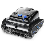 Cordless Robotic Cleaner with 4 Motors Self-Parking for Above Ground Pools