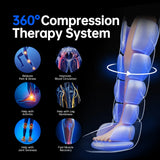 Leg Compression Massager for Circulation and Pain Relief,, Cordless