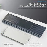 JOMAA Harmonica Tri-fold Keyboard with Touchpad Bluetooth Wireless Keyboard