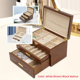 3 Tier Jewelry Box, Jewelry Storage, Pull Out Drawer for Earring Ring