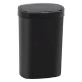 13 Gallon Black Automatic Touchless Lid Trash Can with Motion Sensor - Waterproof Kitchen, Home, Office, Bathroom