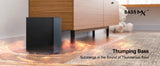 ULTIMEA 5.1 Virtual Surround Soundbar, 3D Surround Sound System, Soundbar for TV with Subwoofer