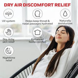 Cool Moisture Humidifier For Bedroom, Medium Rooms, 1.1 Gallon, Invisible Moisture Humidifier for Baby,,Quiet, Easy to Clean, U