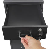 6 Drawer File Cabinet with Lock, Vertical Filing Storage Cabinets with Wheels