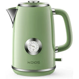 Electric Kettle 1.8L with Temperature Gauge, 1500W ast Boiling Electric Tea Kettle