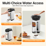 Electric Kettle, 4L 110V Stainless Steel Electric Water Boiler Kettle with 750W Fast Heating