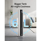 Evaporative Air Swamp Cooler for bedroom with upgraded 2026 cooling tech