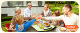 Electric Warming Tray with 8 Tem Setting Food Warmer