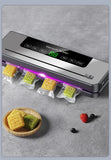 Electric Vacuum Sealer Machine, Touch Button Food Storage Sealer with Built-in Cutter