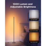 RGBIC Floor Lamp Basic LED Corner Lamp Works with Alexa