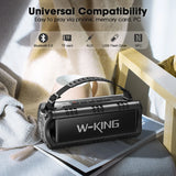 30W Portable Bluetooth Wireless Speakers, IPX6 Waterproof Outdoor, 24H Playtime