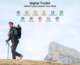 DOOGEE S119 Rugged Phone 1.32" Rear Display 6.72" FHD+IPS 32GB(8+24) 512GB 100MP Camera