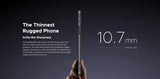 DOOGEE Blade10 Ultra Rugged Phone 6.56'' Display 10.7mm Ultra-thin