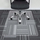 Office Chair Mat for Carpets - 30" x 48" Clear Carpet Chair Mats for Low Pile Carpeted Floors Home Office Studded Floor Mat f