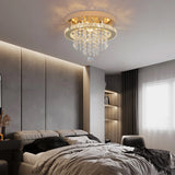 VETRULUS Luxury Crystal Chandelier Lustre Design Gold Modern Led Ceiling Light