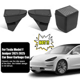 Front Door Trash Can for Tesla Model Y Juniper 2025 Rear Central Control