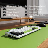 Redragon K686 PRO 98 Keys Wireless Gasket RGB 3-Mode PBT 5-Layer Noise Dampening Hot-Swap Gaming Mechanical Keyboard