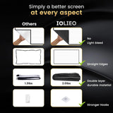 60 inch Projector Screen with Black Backing for Home Theater and Outdoor