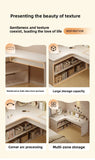 Firm Computer Desk, Bookshelf, Integrated Corner Workbench