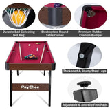 Folding Pool Table, Portable Billiard Game Tables for Kids and Adults