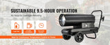 Portable Torpedo Diesel Space Heater with Thermostat Tank Energy