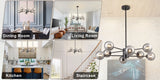 8/12/16 Light Sputnik Chandelier Mid Century Modern Chandelier Height Adjustable