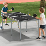 Portable 6X3 t Proional Indoor/Outdoor Table Tennis Tables Game with Net