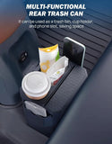 Multi-Functional Rear Trash Bin with Cup Holder Compatible with Ford Maverick