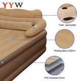 New 2 Persons Inflatable Mattress Camping Folding Outdoor Indoor Home