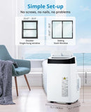 10000 BTU Portable AC Unit 3-in-1 Cooling/Fan/Dehumidifier with Remote