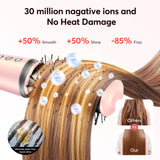Bopcal 5 In 1 Hair Dryer Hot Air Comb Electric Hair Curling Iron 1200W High Speed Blower Multifunctional