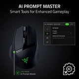 Portable Ergonomic Wireless Gaming Mouse: 10 Customizable Controls