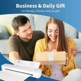 Portable Printer Wireless Inkless Thermal Printer A4 Bluetooth