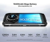 DOOGEE S119 Rugged Phone 1.32" Rear Display 6.72" FHD+IPS 32GB(8+24) 512GB 100MP Camera