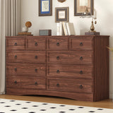 10 Drawers Dresser for Bedroom, 55.2 Inches Large Dressers