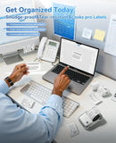 B1 Label Maker Machine, Thermal Label Printer Easy to Use for Office, Home, Business, Came with 1 Roll White Label(Slive