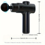 Deep Tissue Precession Massage Gun for Athletes with 8 Massage Heads