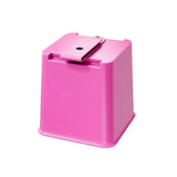 Pink Car Trash Can With Floor Mat Clip, Leakproof Portable Bin