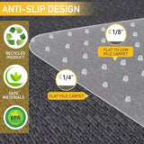 Heavy Duty Office Chair Mat for Carpet Floors and Desk Mat