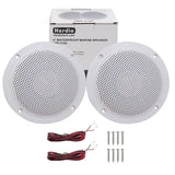 Herdio 4 Inch 160W Home In-Wall Ceiling Waterproof Speaker Surround Sound Speaker for Kitchen Bathroom