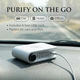 Air Purifier Wall Plug In Ionizer for Home Pets Car Odor Mold Eliminator USB