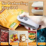 1-Pack Food Sealer Machine - Holiday Leftovers Preserver & Meal Prep Vacuum Storage
