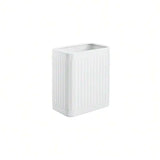 Pink 2.1 Gallon Bathroom Trash Can Plastic