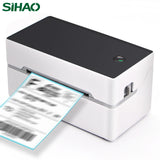 SIHAO 40-80mm Wireless Thermal Label Printer, Bluetooth Portable For Shipping