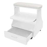 Foot Rest Pedicure Manicure Funiture Salon Nail Foot Trolley Cart Manicure Pedicur