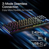 Redragon K556 PRO TKL Wireless RGB Gaming Keyboard
