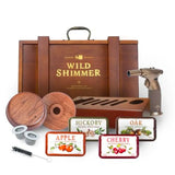 Cocktail Whiskey Smoker Kit with Torch Wooden Box and Stand Premium