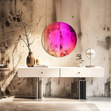 LUVODI Full-Length Rainbow Iridescent Wall Mirror Aesthetic Glass for Bedroom