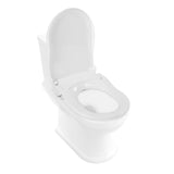 White D-Type PP Non-Electric Bidet Toilet Seat for Elongated